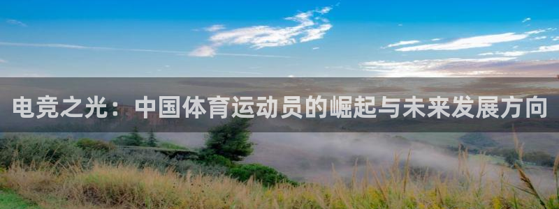 雷鸟体育app：电竞之光：中国体育运动员的崛起与未来发展方向
